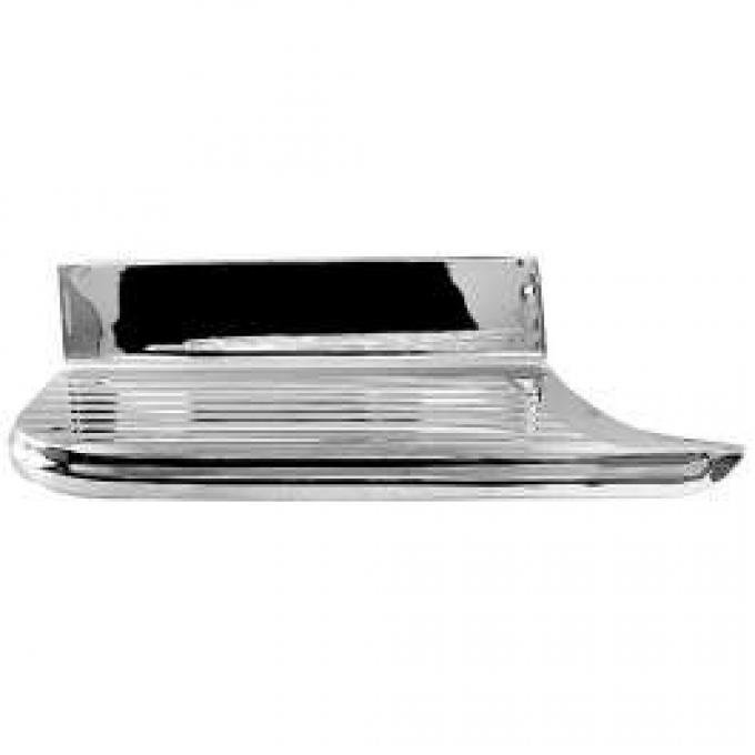 Chevy Truck Bed Step, Chrome, Long Bed, Step Side, Left, 1955-1959