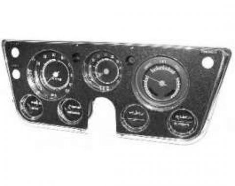 Chevy Truck Dash Cluster Kit, With Tachometer & Without Vacuum Gauge, 1967-1968