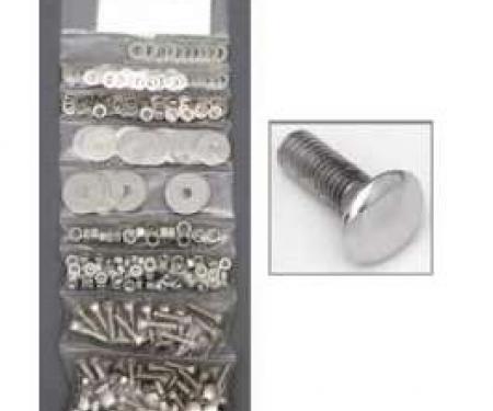 Chevy Truck Cameo Bed Strip & Angle Bolt Kit, 1955-1958