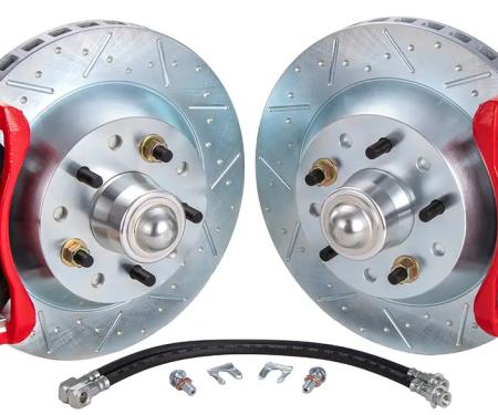 Classic Performance 13" Front Big Brake for CPP Modular Drop Spindles for 1955-1957 Chevy Full Size 5557WBK-D13