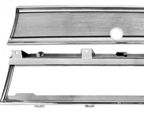 RestoParts Dash chrome Kit, 1967 El Camino & Malibu CH2238