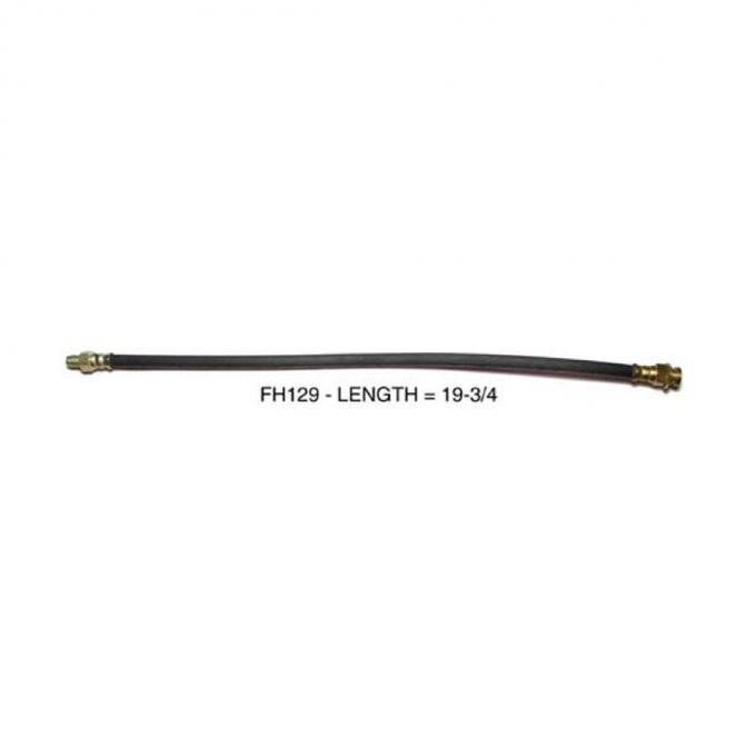 Right Stuff 1961-62 Chevrolet C10 W/Shortbed Rear Brake Flex Hoses FH129