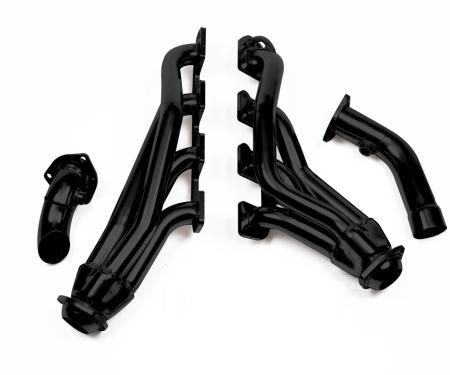 FlowTech 2004-2005 Dodge Ram 1500 Shorty Headers, Black Painted 91946FLT