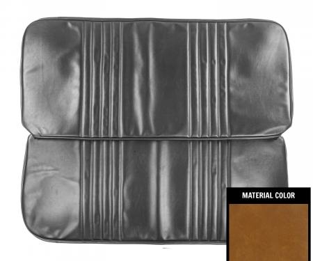 PUI Interiors 1955-1959 Chevrolet & GMC Truck Camel Front Bench Seat Cover 55TS48B