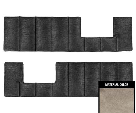 PUI Interiors 1981-1991 GM Truck/Blazer/Jimmy/Suburban Gray Cloth Front Door Panel Inserts 81TDIC02