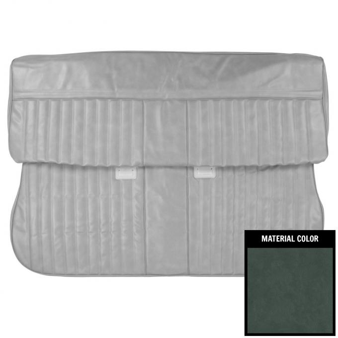 PUI Interiors 1982-1987 Chevrolet Truck Gray Front Bench Seat Cover 82TS02B