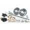 Chevy Truck Disc Brake Kit, Rear, 5 on 5, 1963-1966