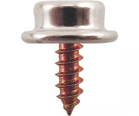 Ford Durable Fastener - Nickel - Stud On 3/8 Self Tapping Screw