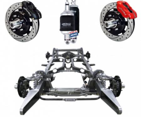 Chevy Custom Modern Chassis, Ridetech ShockWave & 13" Wilwood Brake Upgrade, 1955-1957