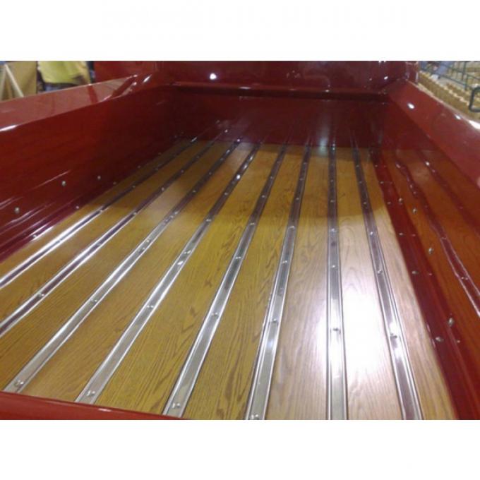 Chevy & GMC Truck Bed Wood Flooring, Red Oak, Long Fleet Side, 1958-1972