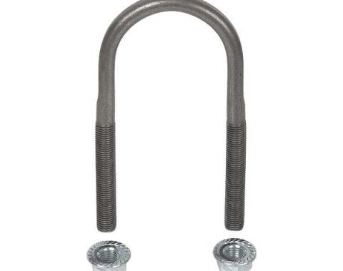 Rear Spring U-Bolt Set - Includes 2 U-Bolts and 4 Flanged Nuts