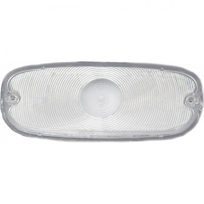 Chevy Truck Parking, Turn Signal Light Lens, Clear, 1958-1959