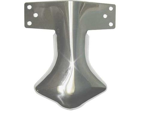 Exhaust Deflector - Stainless Steel - Plain