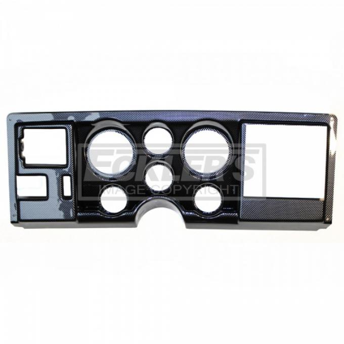 Chevy Or GMC Truck Instrument Cluster, ABS, Without Gauges,Carbon Fiber Finish, 1988-1994