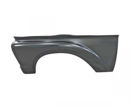 Ford Pickup Truck Front Fender - Steel - Front Left - With 36 Wheel Opening - F100 Thru F250