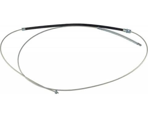 Chevy & GMC Truck Emergency Brake Cable, Rear, Long Bed, 1963-1965