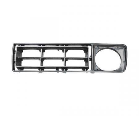 Ford Pickup Truck Grille Shell Insert - Right Side - Gloss Black - F100 Thru F350