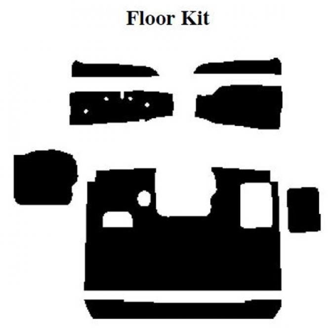 AcoustiSHIELD - Floor Insulation Kit - Pickup