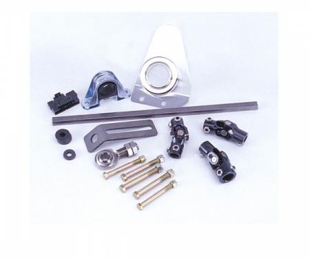 Flaming River 1957 Chevy Manual Rack & Pinion Cradle Kit - Paintable Column Shift Tilt Column