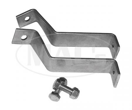 Ford Pickup Truck Emergency Brake Rear Brackets - StainlessSteel - F100