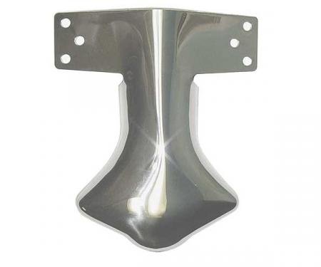 Exhaust Deflector - Stainless Steel - Plain