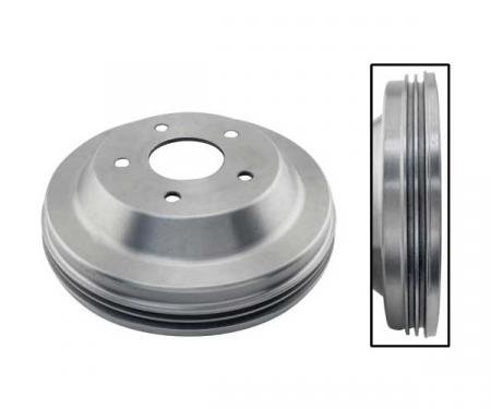 Front Or Rear Finned Brake Drum - Hub Mounts From Inside Drum - 3-1/4 Hub OD - 2 Wall - Ford Pickup Truck