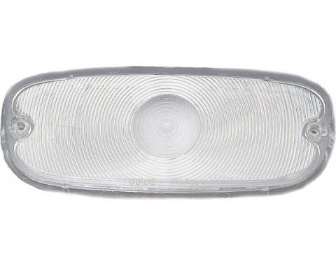 Chevy Truck Parking, Turn Signal Light Lens, Clear, 1958-1959