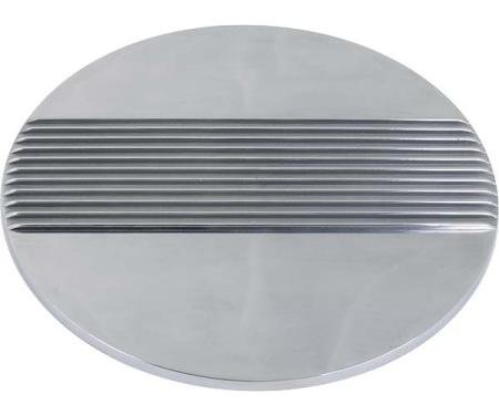 Ford Mustang Cal Custom Air Cleaner Lid - Finned Aluminum -14 Diameter