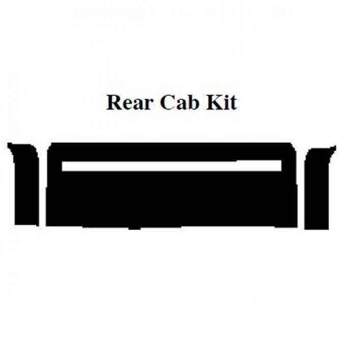 AcoustiSHIELD - Rear Cab Insulation Kit - Pickup