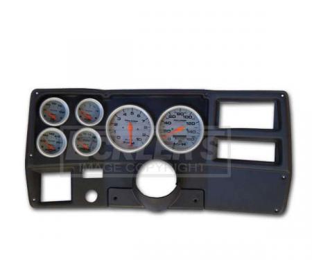 Chevy And GMC Truck Classic Dash Complete Six Gauge Panel With Autometer Phantom Electric Gauges, 1973-1983