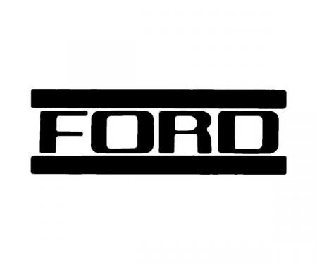 Ford Pickup Truck Exterior Decal Set - Tailgate Lettering -Black