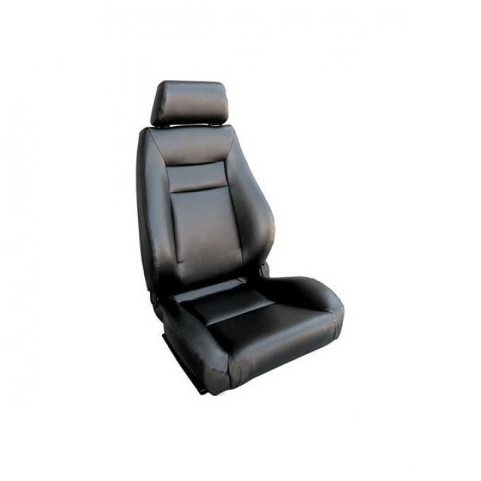Ford Bucket Seat, Elite Recliner, Right | Elite Bucketseat.blk/red.Right