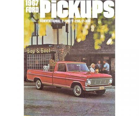 Ford Pickup Truck Sales Brochure - Foldout