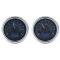 Chevy Truck Analog Dash Gauges, Dakota Digital, Carbon Fiber With Blue Display, 1947-1953