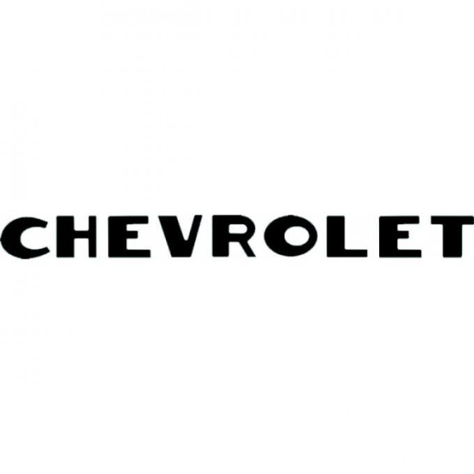 "CHEVROLET" Tailgate Letters 2 3/4" x 5 1/2", 1947-1953