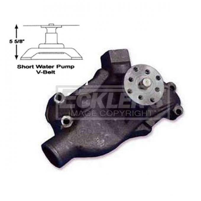 Early Chevy Hi Flow Water Pump, Stewart, Small Block, ShortStyle, 1949-1954