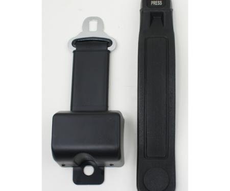 SeatBelt Solutions 1947-1987 Chevy Truck Retractable Lap Belt, Plastic Push Button