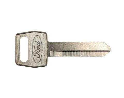 Ford Thunderbird Key Blank, Ignition, Double Sided, 1965-66