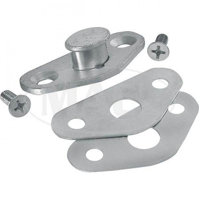Door Latch Striker Plate Set - Front Or Rear - Right Or Left