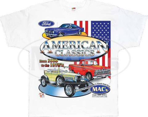 MAC Wear T-shirt - MAC's American Classics - Choose Your Size