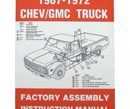 Chevy Truck Factory Assembly Manual, 1967-1972