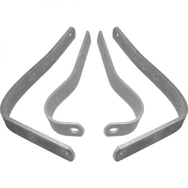 Front Bumper Bracket Set 4 Pieces Ford Pickup Truck