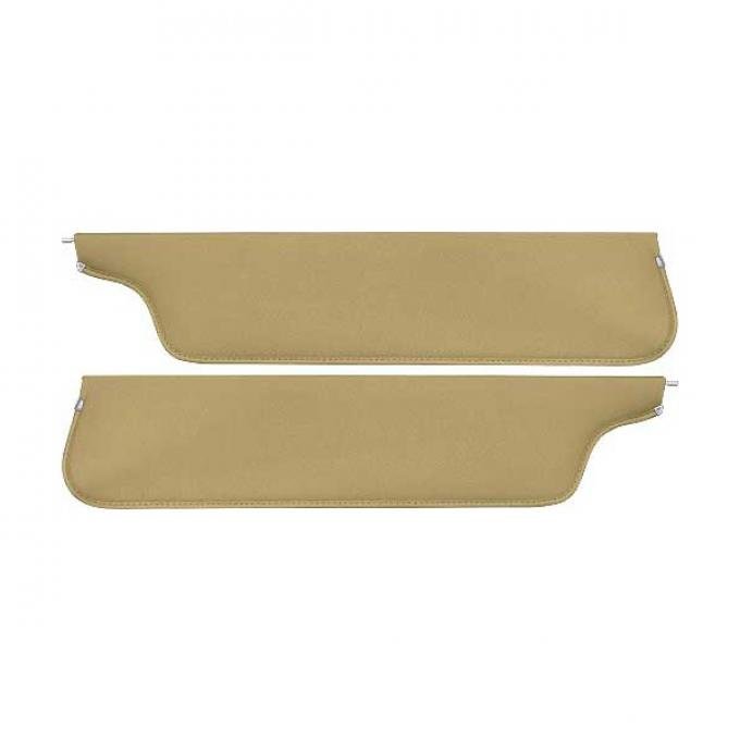 Ford Pickup Truck Sun Visors - New Style - Saddle Crater Grain Vinyl - Ford F100 To Ford F750