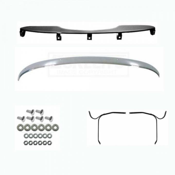 Chevy Truck Front Bumper Kit, Chrome, Show Quality, 1947-1953