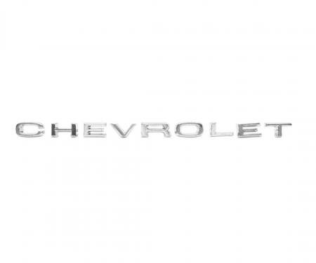 Trim Parts 67-68 Chevrolet and GMC Truck Hood Letters, Chevrolet, Set 9500