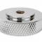 Mr. Gasket Air Cleaner Nut, 1/4-10, Chrome Steel, Knurled 5327G