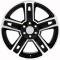 OE Replica Wheels CV74B - 22" Replica Wheel CV74B Fits Chevrolet Silverado Rim 22x9 Black Mach'd Wheel CV74B-22090-6550-24MB