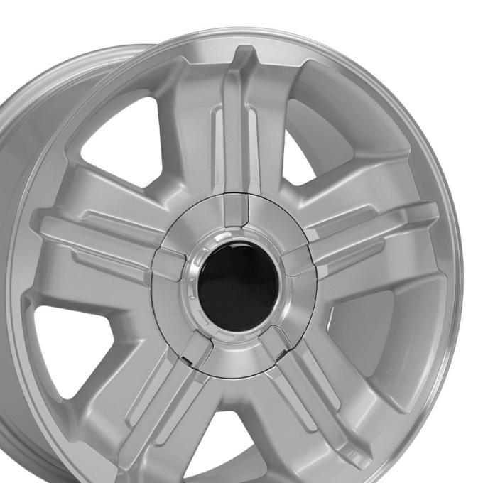 OE Replica Wheels CV88 - 18" Replica Wheel CV88 Fits Chevrolet Rim 18x8 Silver Wheel CV88-18080-6550-31MS