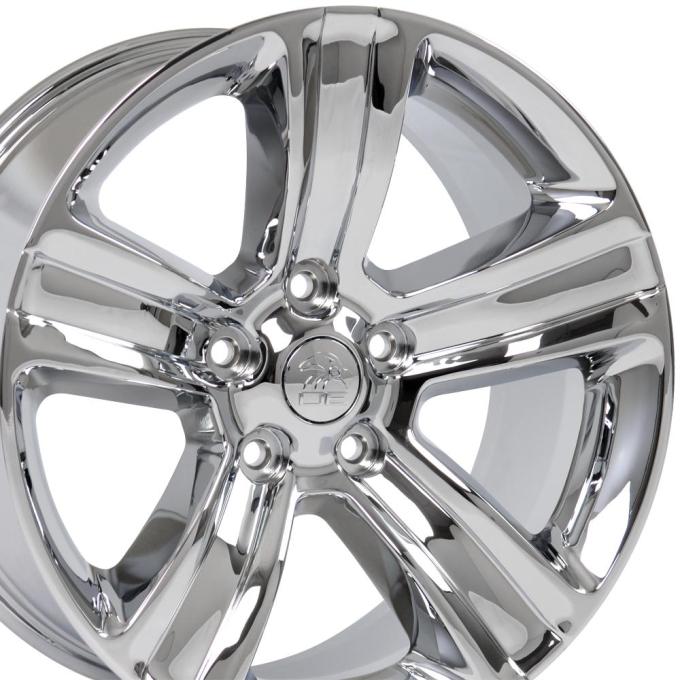 OE Replica Wheels DG65 - 20" Replica Wheel DG65 Fits Dodge RAM Rim 20x9 Chrome Wheel DG65-20090-5550-19C