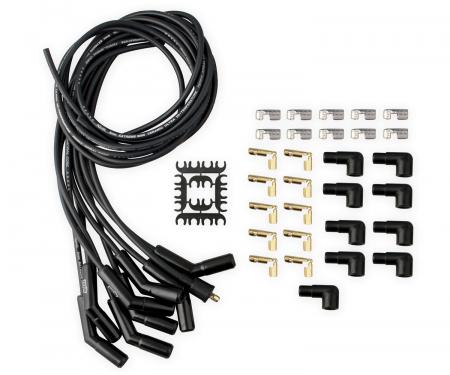 Accel Spark Plug Wire Set, Universal, 135 Deg White Ceramic Boots 9002C